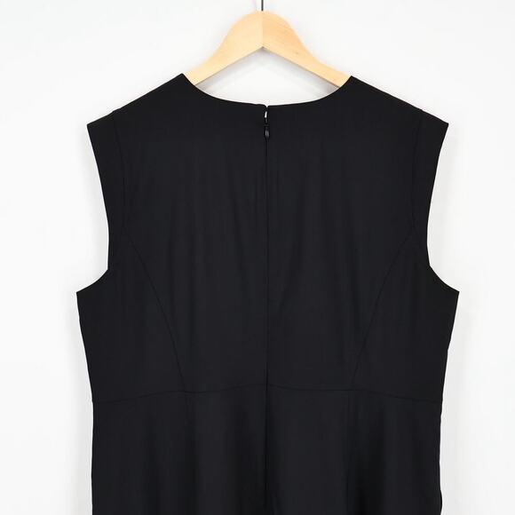 J.Crew Resume Dress Italian Wool Blend Black Size 18 NWT - Picture 8 of 9